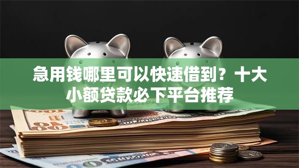 急用钱哪里可以快速借到?十大小额贷款必下平台推荐 急用钱哪里可以快速借到?十大小额贷款必下平台推荐