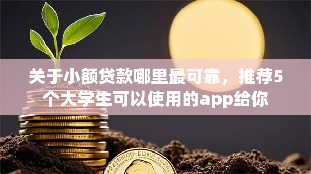 关于小额贷款哪里最可靠,推荐5个大学生可以使用的app给你 关于小额贷款哪里最可靠,推荐5个大学生可以使用的app给你