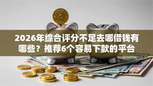 2026年综合评分不足去哪借钱有哪些？推荐6个容易下款的平台