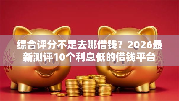 综合评分不足去哪借钱？2026最新测评10个利息低的借钱平台