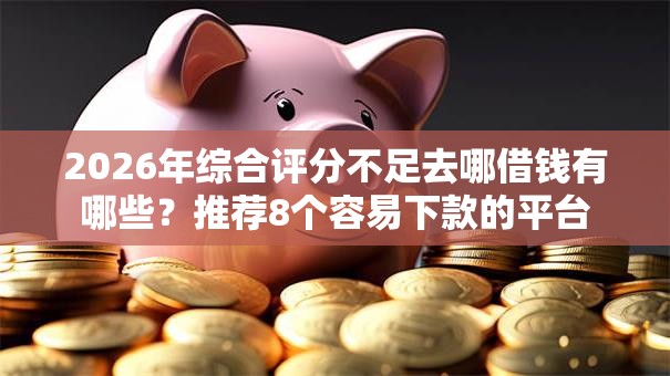 2026年综合评分不足去哪借钱有哪些？推荐8个容易下款的平台