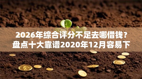 2026年综合评分不足去哪借钱？盘点十大靠谱2020年12月容易下款的口子