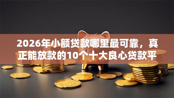 2026年小额贷款哪里最可靠，真正能放款的10个十大良心贷款平台推荐推荐