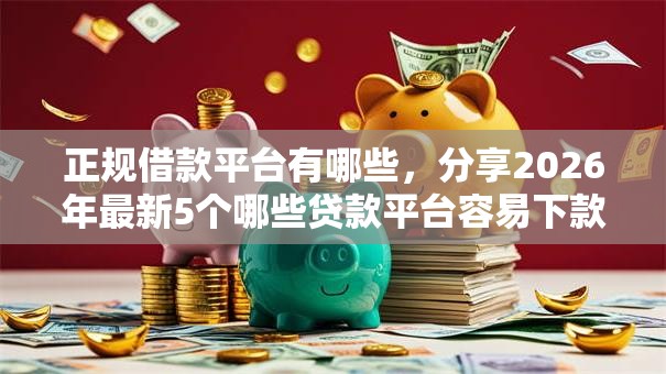 正规借款平台有哪些，分享2026年最新5个哪些贷款平台容易下款
