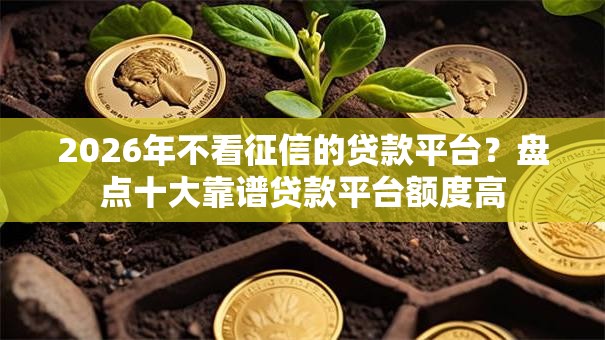 2026年不看征信的贷款平台?盘点十大靠谱贷款平台额度高 2026年不看征信的贷款平台?盘点十大靠谱贷款平台额度高