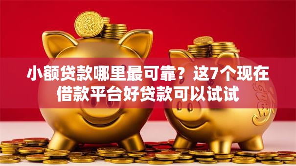 小额贷款哪里最可靠?这7个现在借款平台好贷款可以试试 小额贷款哪里最可靠?这7个现在借款平台好贷款可以试试