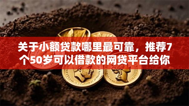 关于小额贷款哪里最可靠，推荐7个50岁可以借款的网贷平台给你
