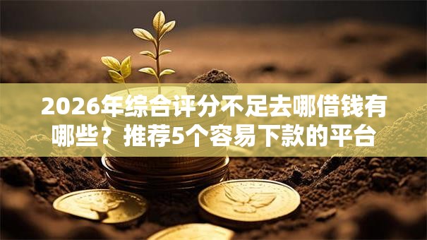 2026年综合评分不足去哪借钱有哪些？推荐5个容易下款的平台