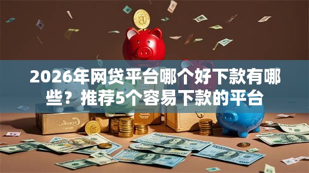 2026年网贷平台哪个好下款有哪些？推荐5个容易下款的平台
