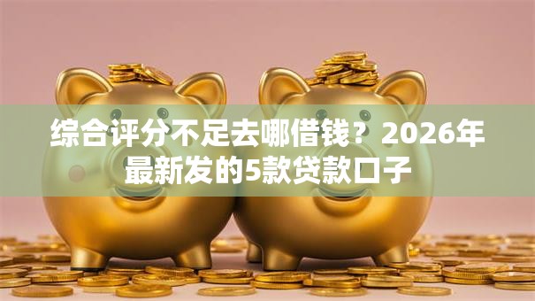 综合评分不足去哪借钱？2026年最新发的5款贷款口子