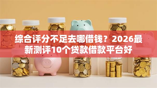 综合评分不足去哪借钱？2026最新测评10个贷款借款平台好