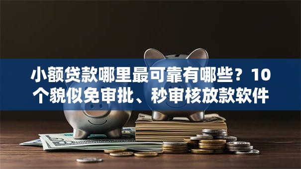 小额贷款哪里最可靠有哪些？10个貌似免审批、秒审核放款软件合集