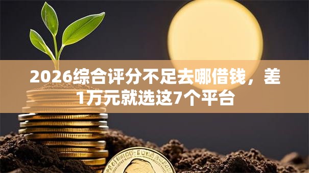2026综合评分不足去哪借钱,差1万元就选这7个平台 2026综合评分不足去哪借钱,差1万元就选这7个平台