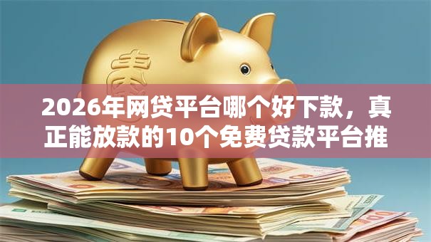 2026年网贷平台哪个好下款，真正能放款的10个免费贷款平台推荐