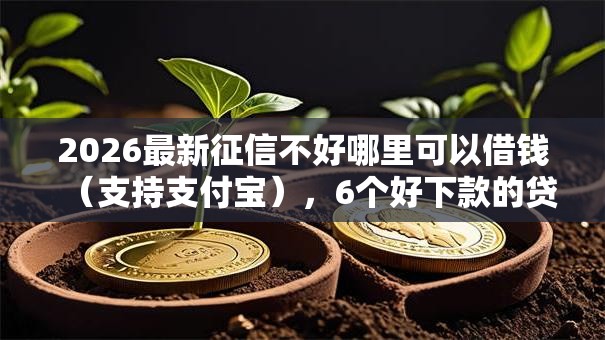 2026最新征信不好哪里可以借钱(支持支付宝),6个好下款的贷款平台无私分享 2026最新征信不好哪里可以借钱(支持支付宝),6个好下款的贷款平台无私分享