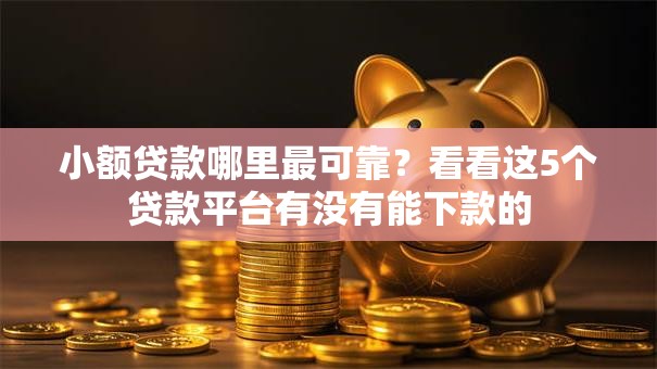 小额贷款哪里最可靠?看看这5个贷款平台有没有能下款的 小额贷款哪里最可靠?看看这5个贷款平台有没有能下款的