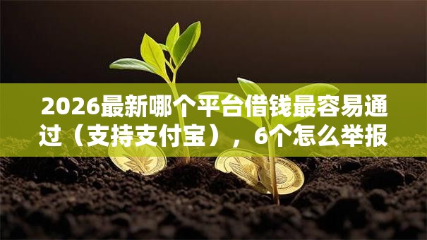 2026最新哪个平台借钱最容易通过(支持支付宝),6个怎么举报网贷平台无私分享 2026最新哪个平台借钱最容易通过(支持支付宝),6个怎么举报网贷平台无私分享