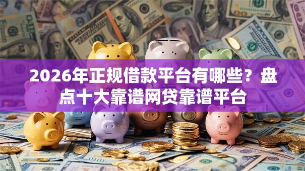 2026年正规借款平台有哪些?盘点十大靠谱网贷靠谱平台 2026年正规借款平台有哪些?盘点十大靠谱网贷靠谱平台