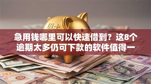 急用钱哪里可以快速借到?这8个逾期太多仍可下款的软件值得一试 急用钱哪里可以快速借到?这8个逾期太多仍可下款的软件值得一试