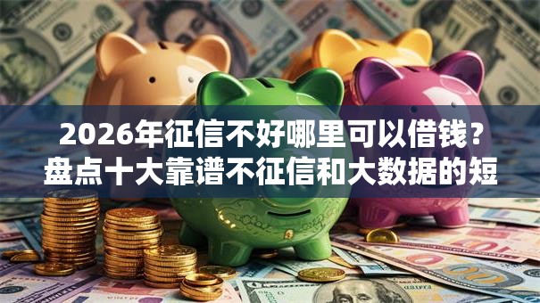 2026年征信不好哪里可以借钱?盘点十大靠谱不征信和大数据的短期网贷适合58岁的平台 2026年征信不好哪里可以借钱?盘点十大靠谱不征信和大数据的短期网贷适合58岁的平台