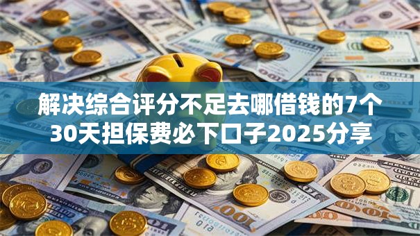 解决综合评分不足去哪借钱的7个30天担保费必下口子2025分享