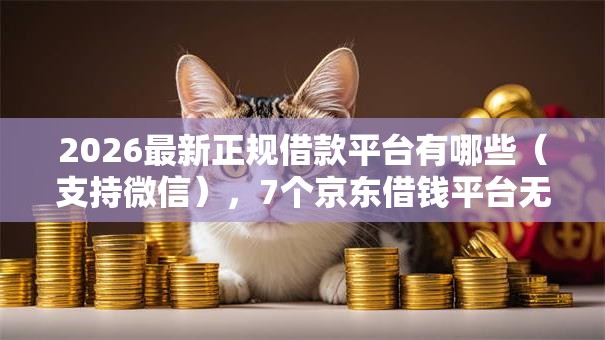 2026最新正规借款平台有哪些（支持微信），7个京东借钱平台无私分享
