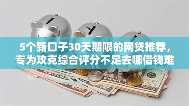 5个新口子30天期限的网贷推荐，专为攻克综合评分不足去哪借钱难题