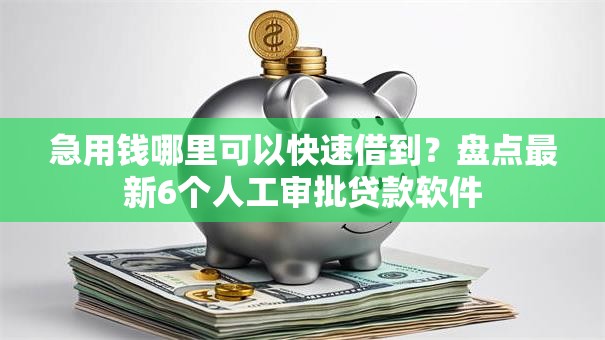急用钱哪里可以快速借到？盘点最新6个人工审批贷款软件