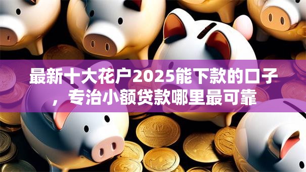 最新十大花户2025能下款的口子，专治小额贷款哪里最可靠