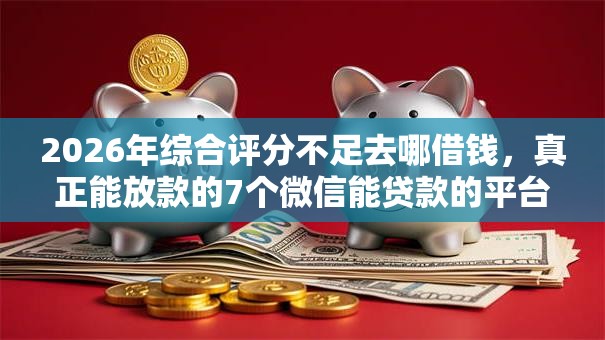 2026年综合评分不足去哪借钱,真正能放款的7个微信能贷款的平台推荐 2026年综合评分不足去哪借钱,真正能放款的7个微信能贷款的平台推荐