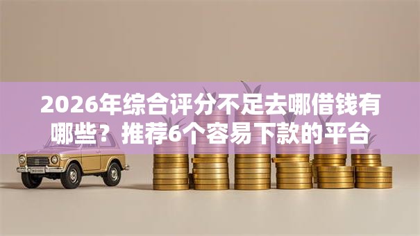 2026年综合评分不足去哪借钱有哪些?推荐6个容易下款的平台 2026年综合评分不足去哪借钱有哪些?推荐6个容易下款的平台
