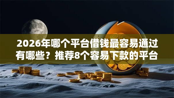 2026年哪个平台借钱最容易通过有哪些?推荐8个容易下款的平台 2026年哪个平台借钱最容易通过有哪些?推荐8个容易下款的平台
