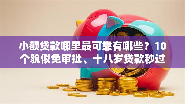小额贷款哪里最可靠有哪些？10个貌似免审批、十八岁贷款秒过平台合集