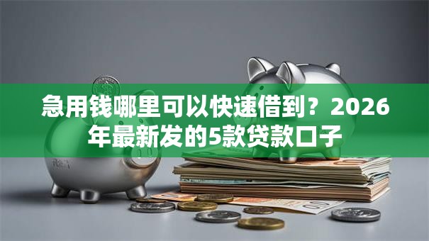 急用钱哪里可以快速借到?2026年最新发的5款贷款口子 急用钱哪里可以快速借到?2026年最新发的5款贷款口子