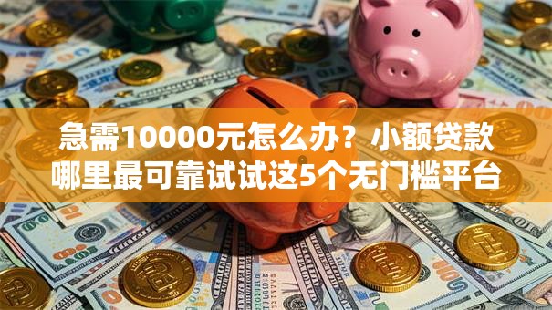 急需10000元怎么办?小额贷款哪里最可靠试试这5个无门槛平台 急需10000元怎么办?小额贷款哪里最可靠试试这5个无门槛平台