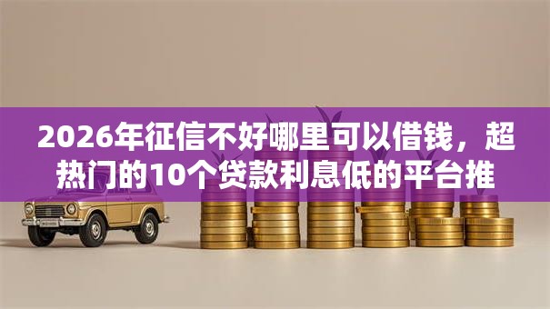 2026年征信不好哪里可以借钱，超热门的10个贷款利息低的平台推荐
