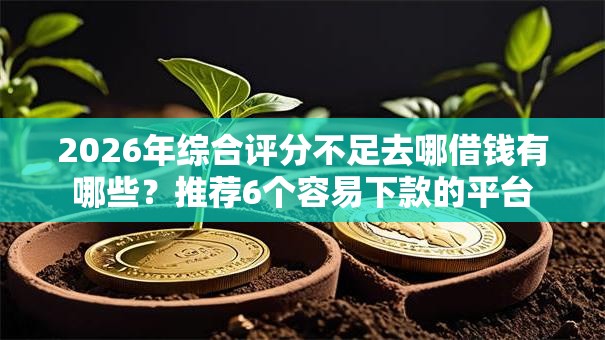 2026年综合评分不足去哪借钱有哪些？推荐6个容易下款的平台