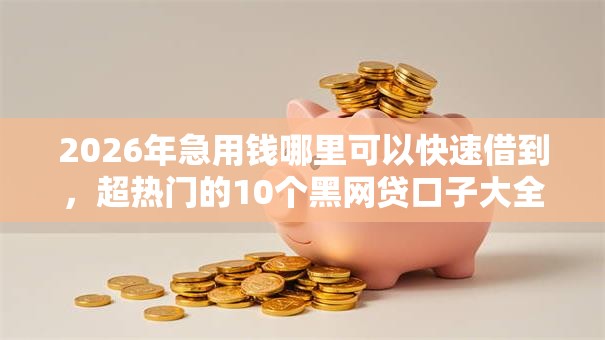 2026年急用钱哪里可以快速借到,超热门的10个黑网贷口子大全推荐 2026年急用钱哪里可以快速借到,超热门的10个黑网贷口子大全推荐