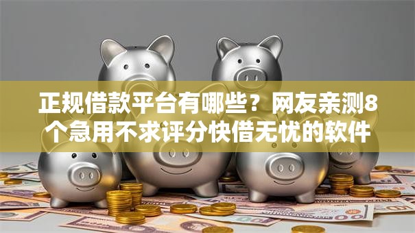 正规借款平台有哪些?网友亲测8个急用不求评分快借无忧的软件盘点 正规借款平台有哪些?网友亲测8个急用不求评分快借无忧的软件盘点