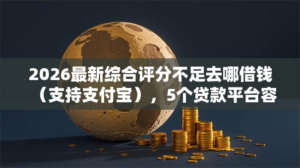 2026最新综合评分不足去哪借钱（支持支付宝），5个贷款平台容易下款无私分享
