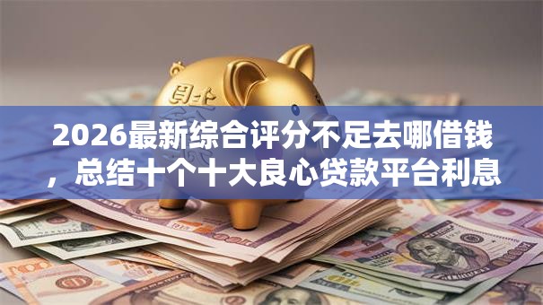 2026最新综合评分不足去哪借钱，总结十个十大良心贷款平台利息低！