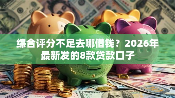 综合评分不足去哪借钱？2026年最新发的8款贷款口子
