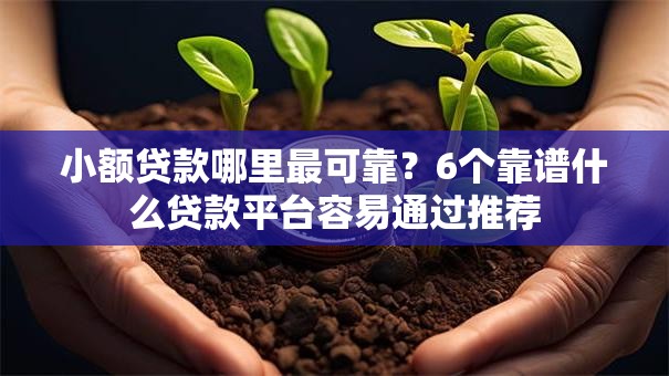 小额贷款哪里最可靠?6个靠谱什么贷款平台容易通过推荐 小额贷款哪里最可靠?6个靠谱什么贷款平台容易通过推荐