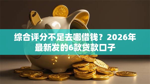 综合评分不足去哪借钱?2026年最新发的6款贷款口子 综合评分不足去哪借钱?2026年最新发的6款贷款口子