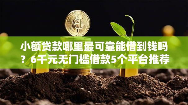小额贷款哪里最可靠能借到钱吗?6千元无门槛借款5个平台推荐 小额贷款哪里最可靠能借到钱吗?6千元无门槛借款5个平台推荐