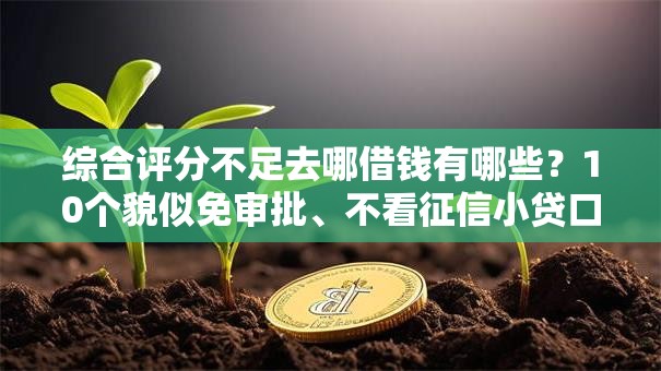 综合评分不足去哪借钱有哪些?10个貌似免审批、不看征信小贷口子合集 综合评分不足去哪借钱有哪些?10个貌似免审批、不看征信小贷口子合集
