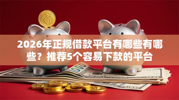 2026年正规借款平台有哪些有哪些?推荐5个容易下款的平台 2026年正规借款平台有哪些有哪些?推荐5个容易下款的平台