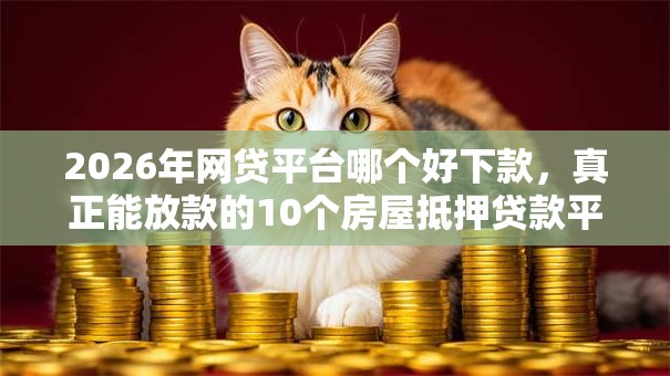 2026年网贷平台哪个好下款，真正能放款的10个房屋抵押贷款平台推荐