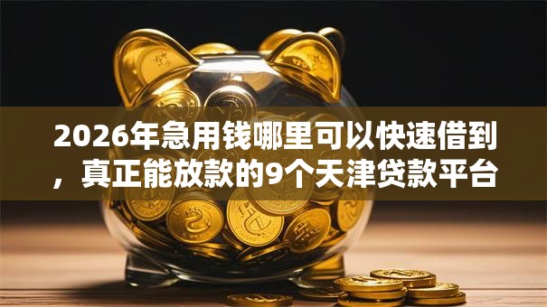 2026年急用钱哪里可以快速借到,真正能放款的9个天津贷款平台推荐 2026年急用钱哪里可以快速借到,真正能放款的9个天津贷款平台推荐