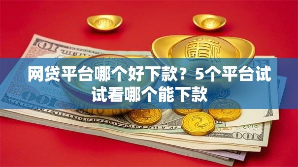 网贷平台哪个好下款？5个平台试试看哪个能下款